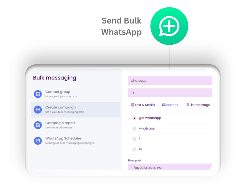 Bulk Whatsapp Marketing